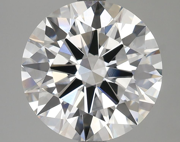 3.78 Carat Round Shaped Ideal Cut VS1 IGI Certified Lab Grown Diamond