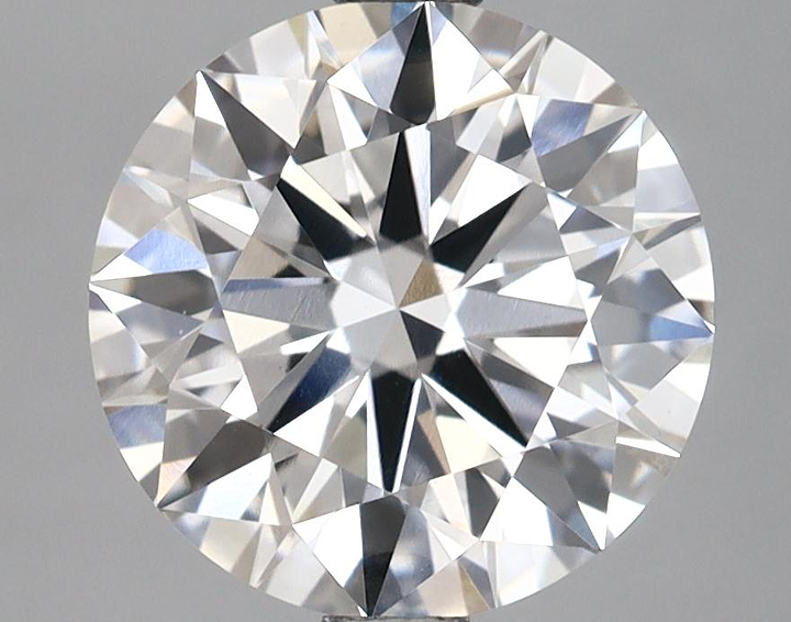 2.52 Carat Round Shaped Ideal Cut VS1 IGI Certified Lab Grown Diamond