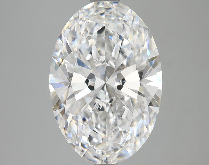 4.12 Carat Oval Shaped Ideal Cut VVS2 IGI Certified Lab Grown Diamond