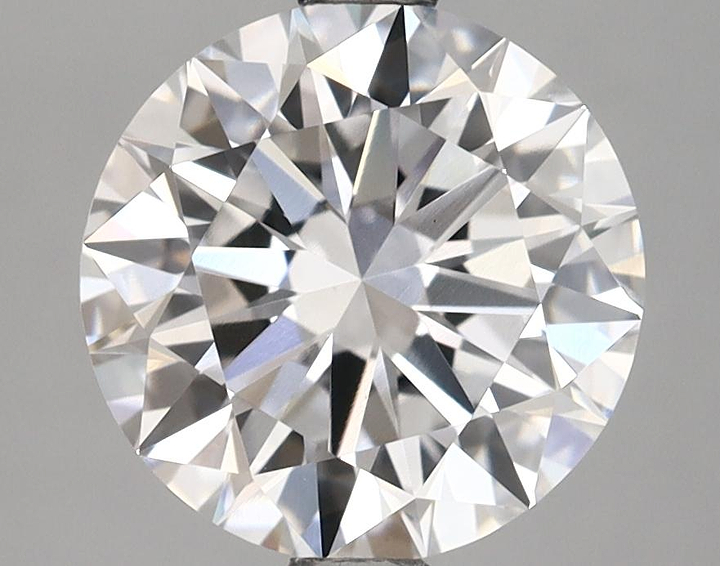 2.47 Carat Round Shaped Excellent Cut VVS2 IGI Certified Lab Grown Diamond