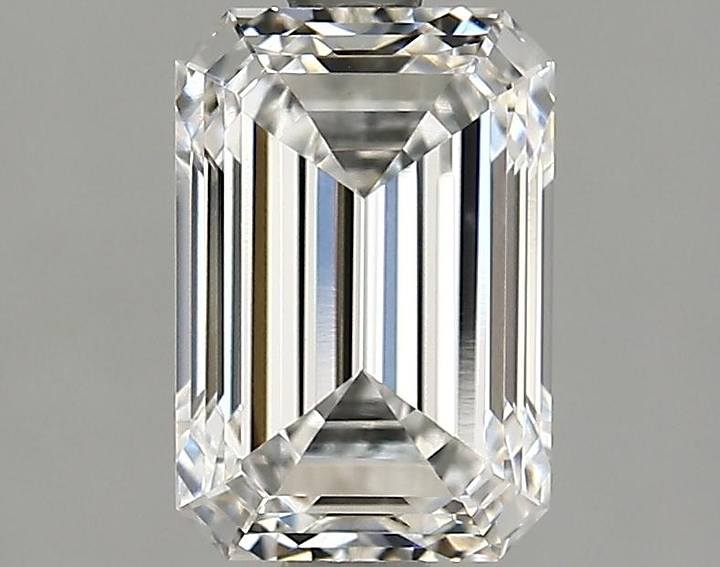 2.21 Carat Emerald Shaped Ideal Cut VVS2 IGI Certified Lab Grown Diamond