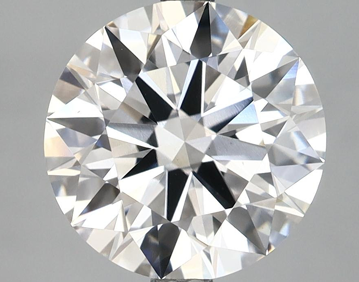 3.09 Carat Round Shaped Ideal Cut VS1 IGI Certified Lab Grown Diamond