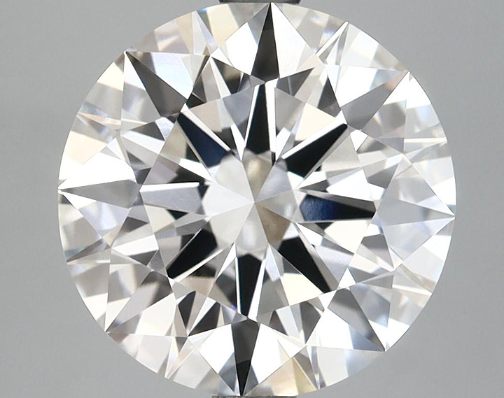 4.17 Carat Round Shaped Ideal Cut VVS2 IGI Certified Lab Grown Diamond