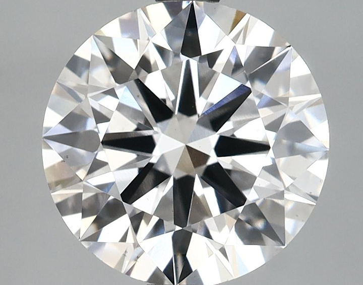 3.08 Carat Round Shaped Ideal Cut VS1 IGI Certified Lab Grown Diamond