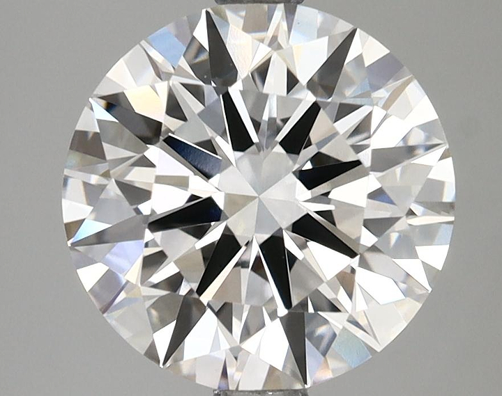 3.09 Carat Round Shaped Ideal Cut VS1 IGI Certified Lab Grown Diamond