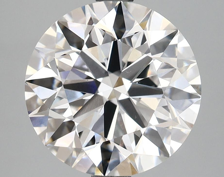 3.9 Carat Round Shaped Excellent Cut VVS2 IGI Certified Lab Grown Diamond