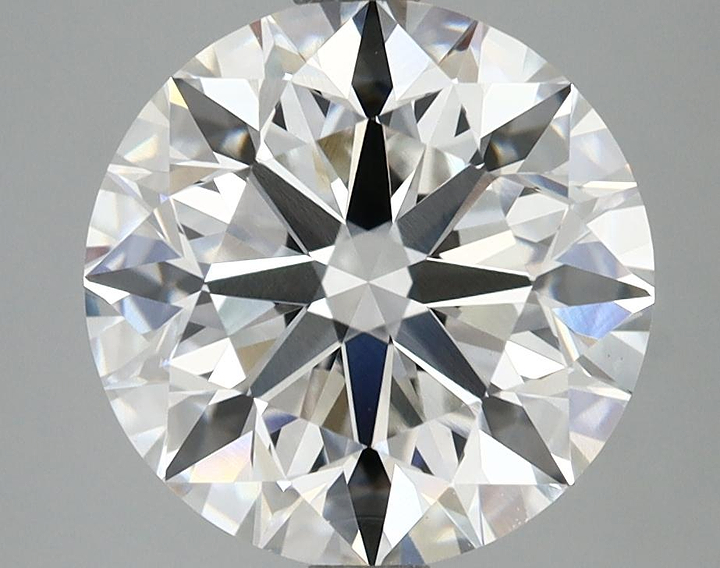 3.96 Carat Round Shaped Excellent Cut VVS2 IGI Certified Lab Grown Diamond