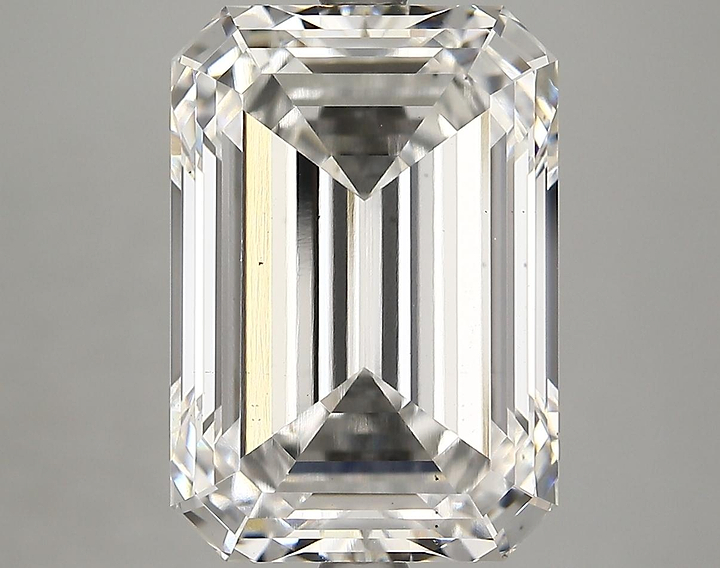 8.39 Carat Emerald Shaped Ideal Cut VS2 IGI Certified Lab Grown Diamond