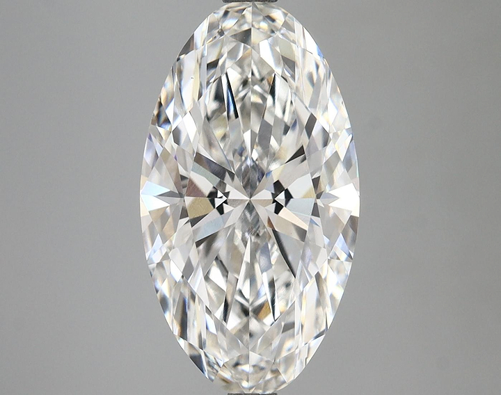 4.09 Carat Marquise Shaped Excellent Cut VVS2 IGI Certified Lab Grown Diamond
