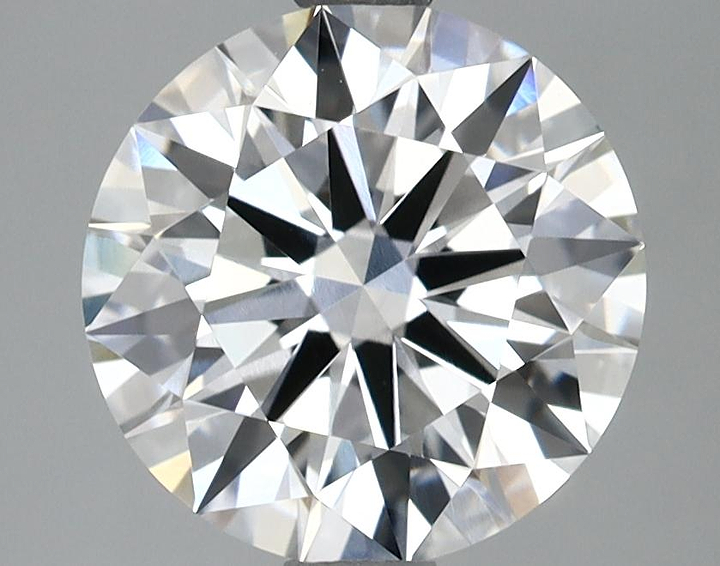 2.58 Carat Round Shaped Ideal Cut VVS2 IGI Certified Lab Grown Diamond