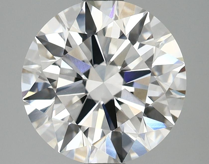 2.8 Carat Round Shaped Ideal Cut VVS2 IGI Certified Lab Grown Diamond
