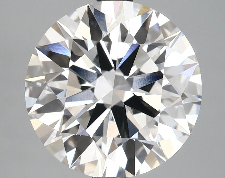 4.06 Carat Round Shaped Ideal Cut VVS2 IGI Certified Lab Grown Diamond