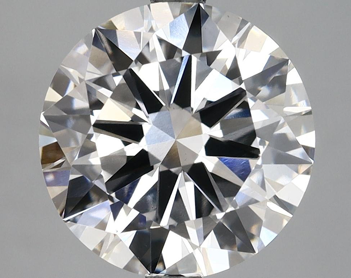 4.03 Carat Round Shaped Excellent Cut VVS2 IGI Certified Lab Grown Diamond