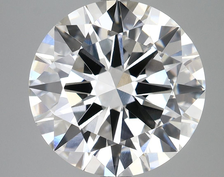 5.84 Carat Round Shaped Excellent Cut VVS2 IGI Certified Lab Grown Diamond
