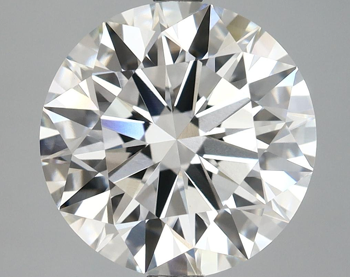 4.04 Carat Round Shaped Ideal Cut VVS2 IGI Certified Lab Grown Diamond