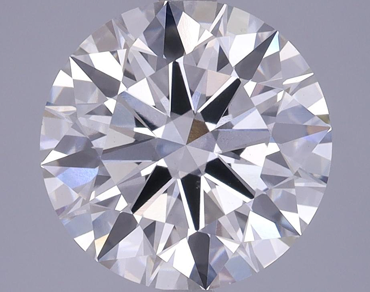 3.65 Carat Round Shaped Excellent Cut VS1 GIA Certified Lab Grown Diamond