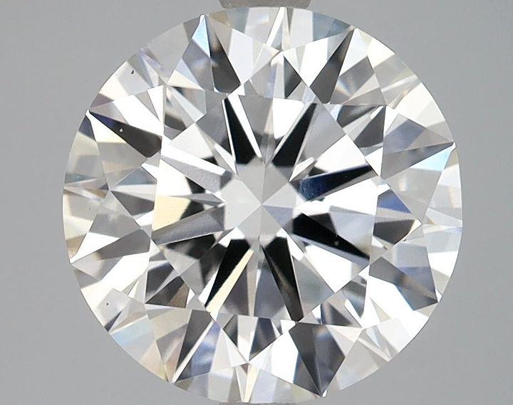 3.54 Carat Round Shaped Excellent Cut VS2 GIA Certified Lab Grown Diamond