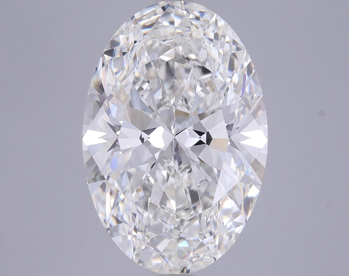5.57 Carat Oval Shaped Ideal Cut VS2 GIA Certified Lab Grown Diamond