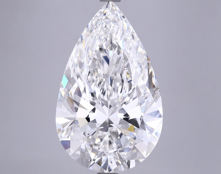 6.71 Carat Pear Shaped Ideal Cut VS2 GIA Certified Lab Grown Diamond