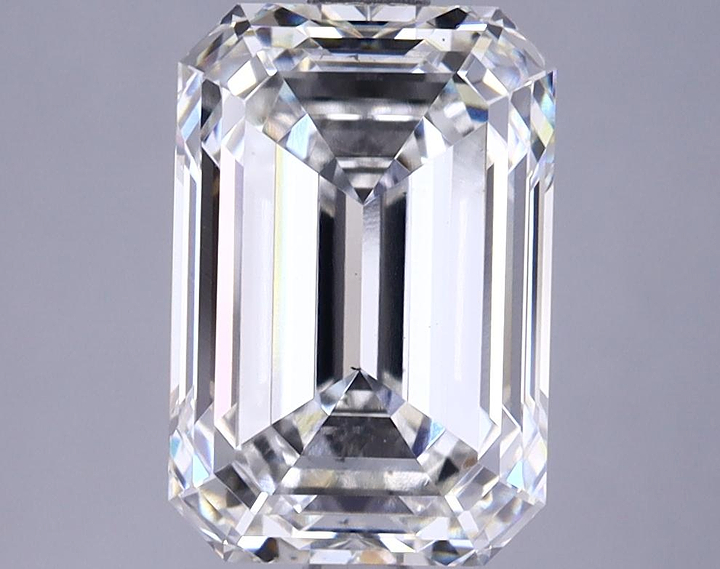 3.55 Carat Emerald Shaped Ideal Cut VS2 GIA Certified Lab Grown Diamond