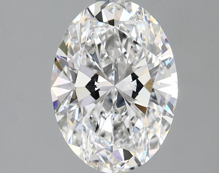 1.47 Carat Oval Shaped Excellent Cut VVS2 IGI Certified Lab Grown Diamond