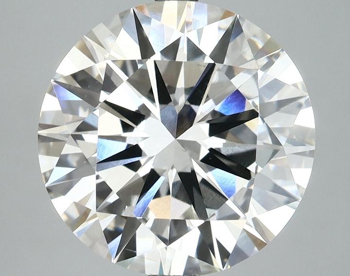 5.46 Carat Round Shaped Excellent Cut VS2 IGI Certified Lab Grown Diamond