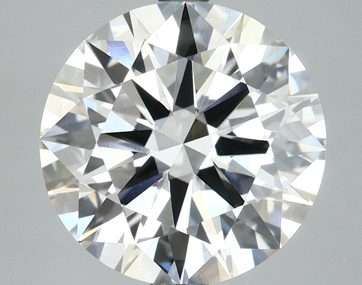 4.02 Carat Round Shaped Excellent Cut VVS2 IGI Certified Lab Grown Diamond
