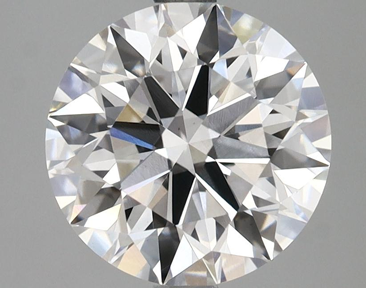 2.59 Carat Round Shaped Ideal Cut VVS2 IGI Certified Lab Grown Diamond