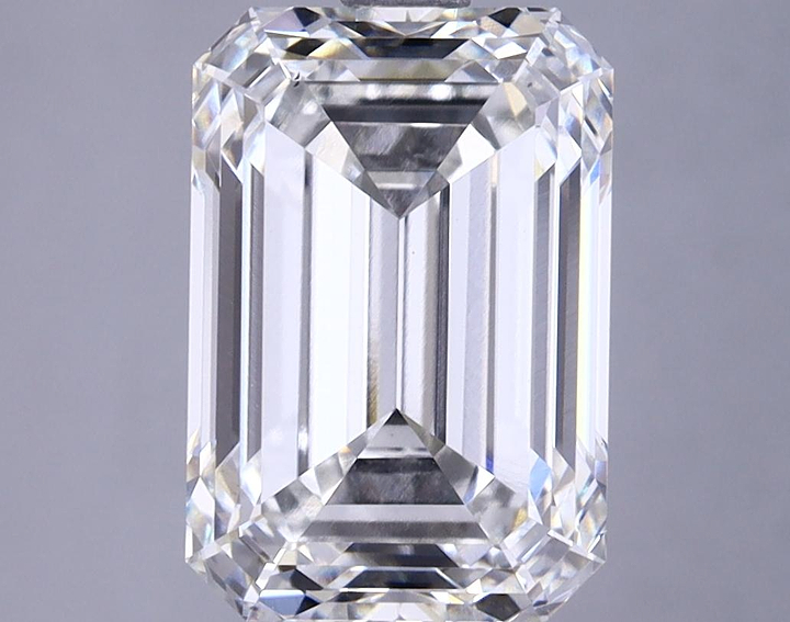 4.2 Carat Emerald Shaped Ideal Cut VS2 GIA Certified Lab Grown Diamond