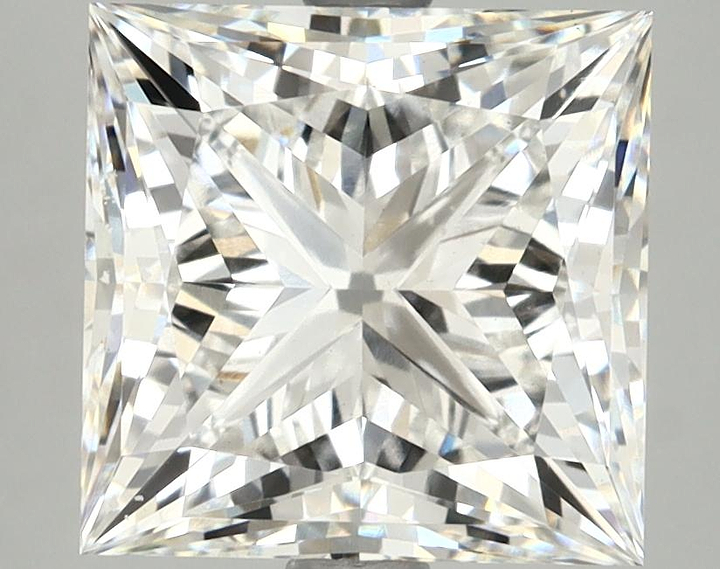 4.08 Carat Princess Shaped Ideal Cut VS1 IGI Certified Lab Grown Diamond