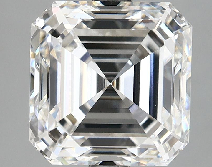 3.65 Carat Asscher Shaped Ideal Cut VVS2 GIA Certified Lab Grown Diamond