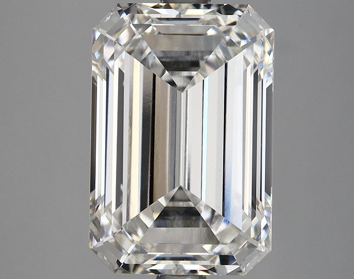 4.49 Carat Emerald Shaped Excellent Cut VS1 GIA Certified Lab Grown Diamond