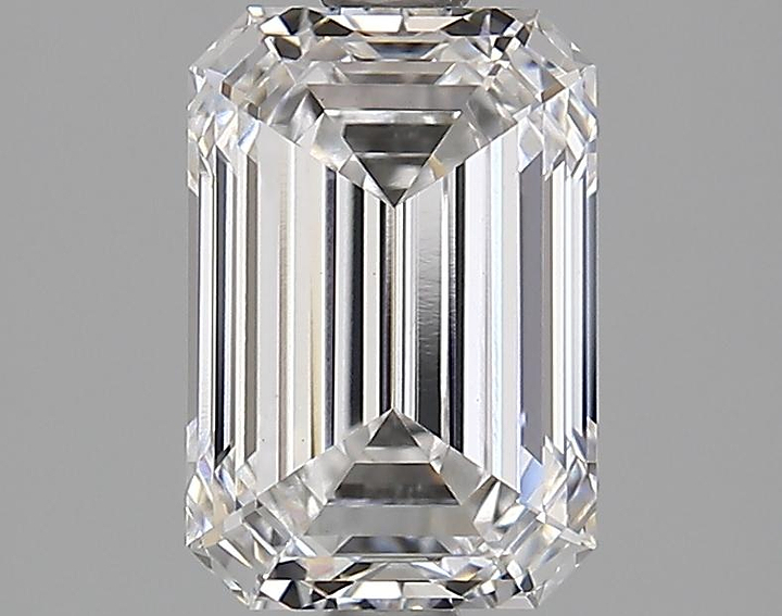 2.14 Carat Emerald Shaped Ideal Cut VS1 GIA Certified Lab Grown Diamond