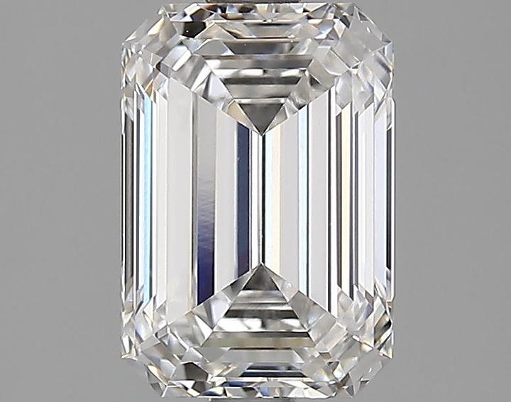 2.06 Carat Emerald Shaped Very Good Cut VVS2 GIA Certified Lab Grown Diamond
