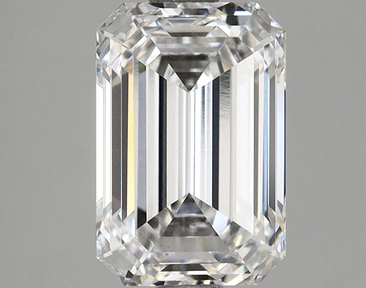 2.1 Carat Emerald Shaped Excellent Cut VS1 GIA Certified Lab Grown Diamond