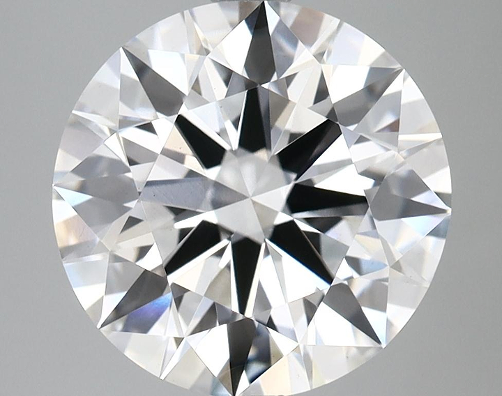 4.08 Carat Round Shaped Ideal Cut VS1 IGI Certified Lab Grown Diamond