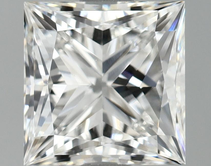 1.44 Carat Princess Shaped Ideal Cut VVS2 IGI Certified Lab Grown Diamond