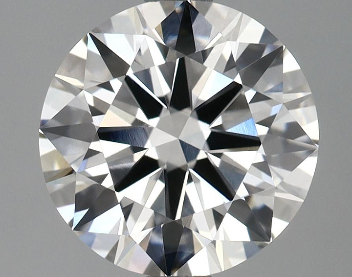 2.1 Carat Round Shaped Ideal Cut VVS2 IGI Certified Lab Grown Diamond