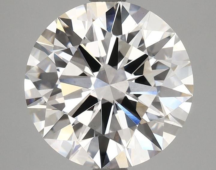 3.54 Carat Round Shaped Excellent Cut VS2 GIA Certified Lab Grown Diamond