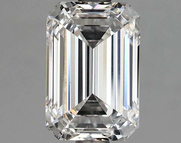 2.08 Carat Emerald Shaped Very Good Cut VS2 GIA Certified Lab Grown Diamond
