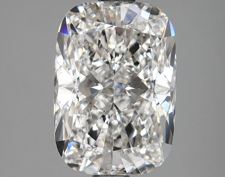 2.54 Carat Elongated Cushion Shaped Excellent Cut VS2 GIA Certified Lab Grown Diamond