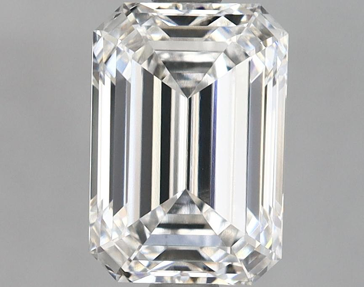1.94 Carat Emerald Shaped Ideal Cut VVS2 IGI Certified Lab Grown Diamond