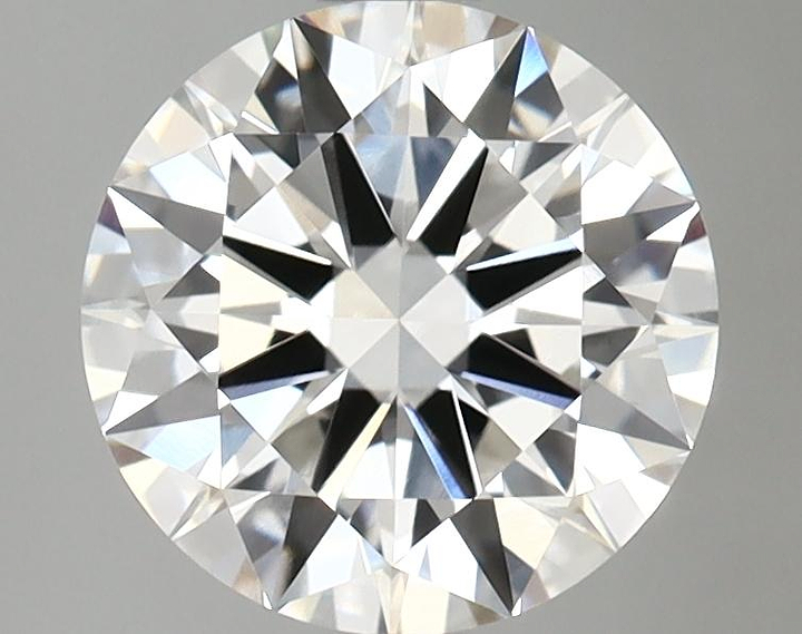 1.9 Carat Round Shaped Excellent Cut VVS2 IGI Certified Lab Grown Diamond