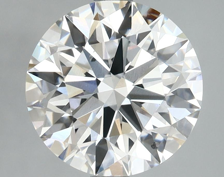 3.16 Carat Round Shaped Ideal Cut VVS2 IGI Certified Lab Grown Diamond