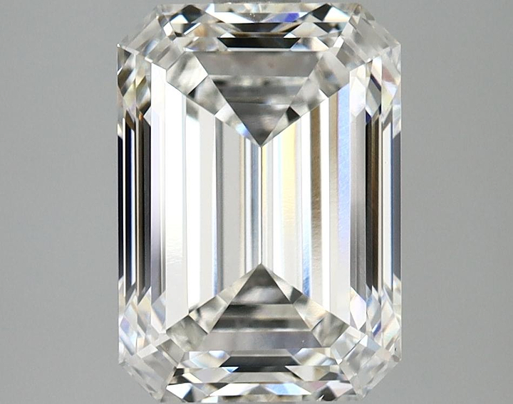 4.94 Carat Emerald Shaped Ideal Cut VS1 IGI Certified Lab Grown Diamond