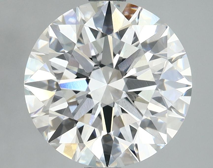 3.09 Carat Round Shaped Ideal Cut VVS2 IGI Certified Lab Grown Diamond