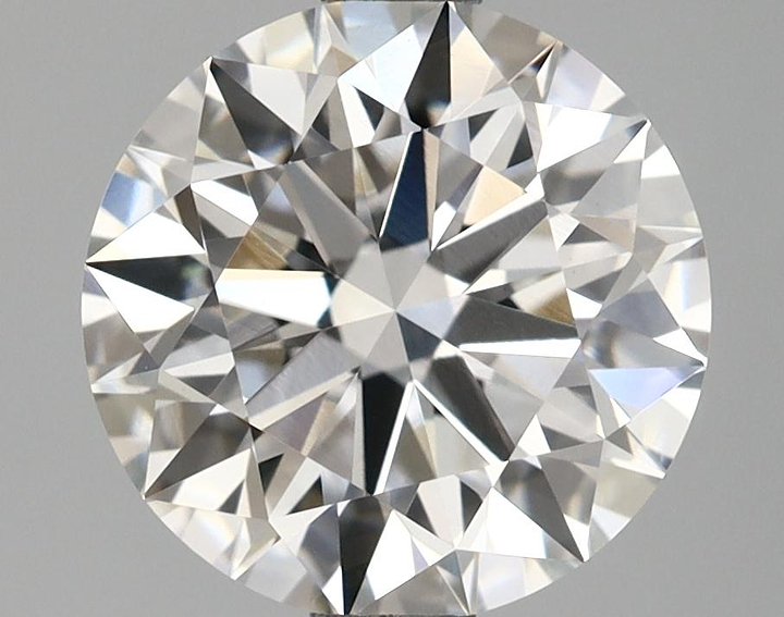 2.1 Carat Round Shaped Ideal Cut VVS2 IGI Certified Lab Grown Diamond