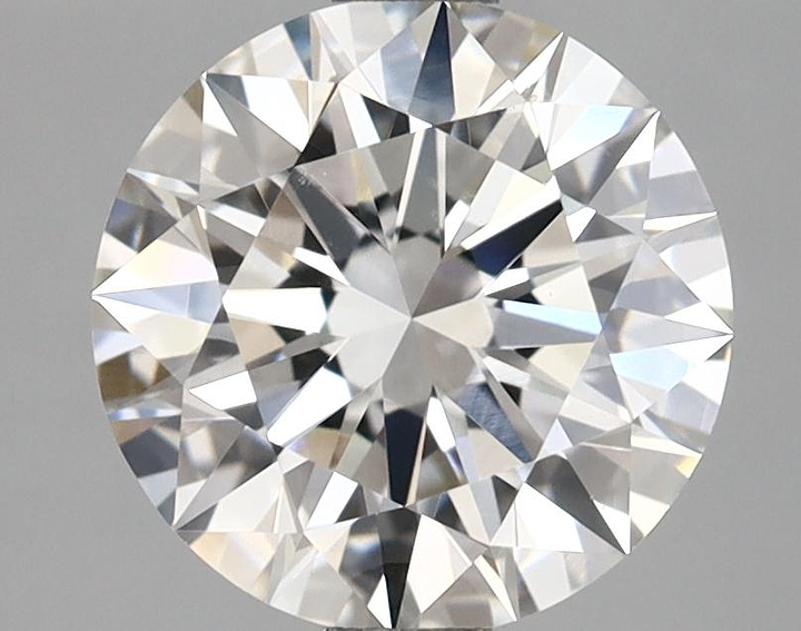 1.81 Carat Round Shaped Ideal Cut VVS2 IGI Certified Lab Grown Diamond