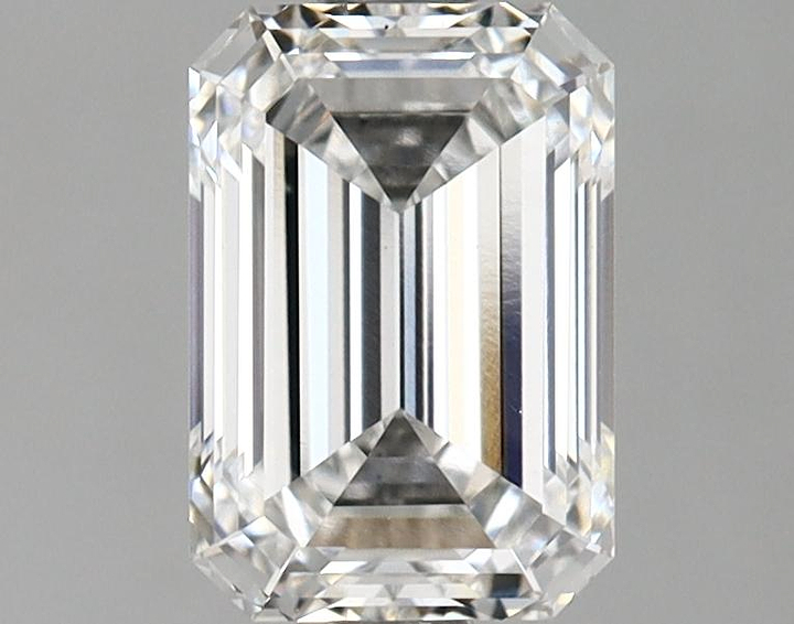 1.59 Carat Emerald Shaped Ideal Cut VVS2 IGI Certified Lab Grown Diamond