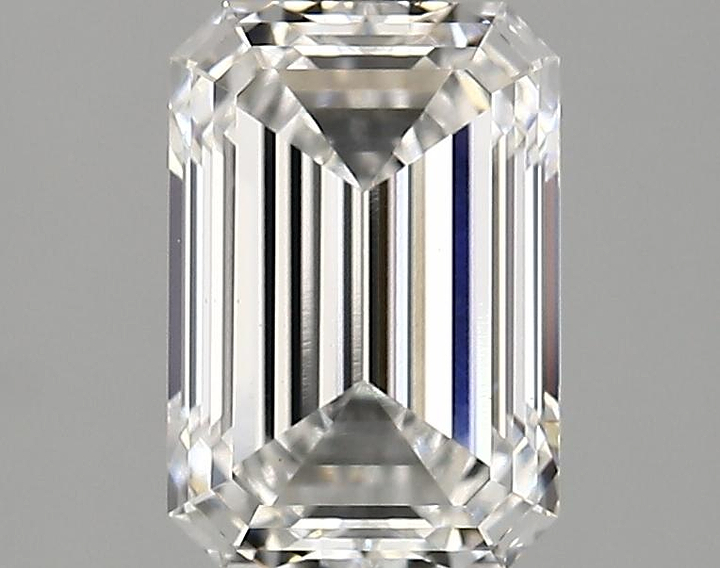 2.07 Carat Emerald Shaped Ideal Cut VVS2 IGI Certified Lab Grown Diamond